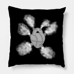 Steam Heart Pillow