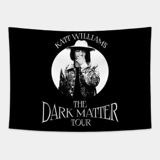 White Text the dark matter tour | Katt Williams Tapestry