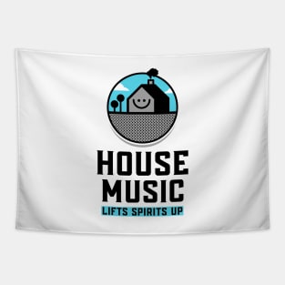 HOUSE MUSIC - Lifts You Up (blue/black) Tapestry