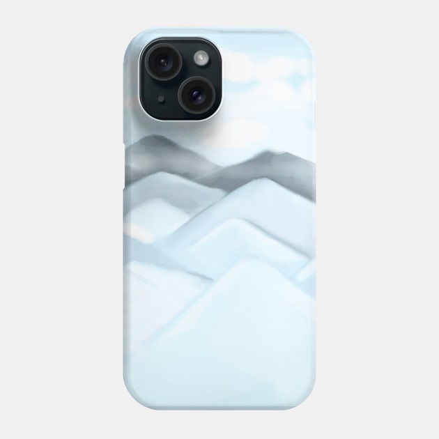 Misty Mountains Phone Case by Chander