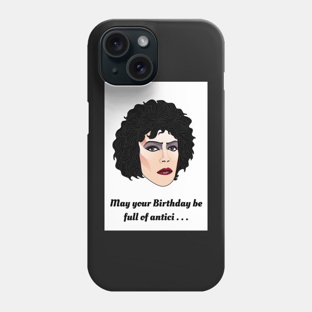 Rocky Horror Birthday Phone Case by Jakmalone