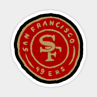 San Francisco 49eeeers 10 Magnet