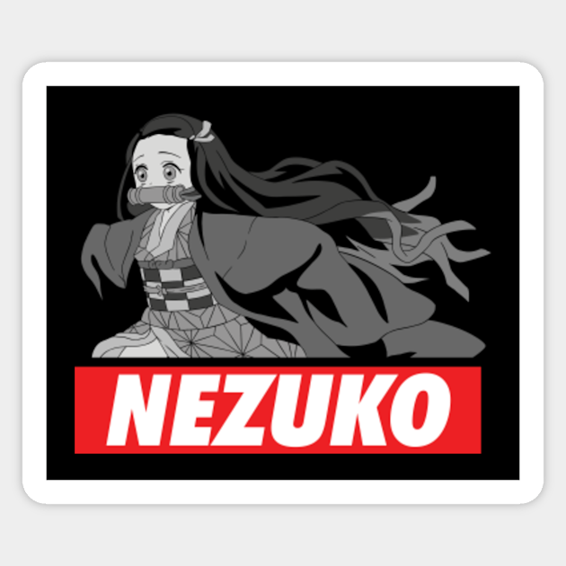 Demon Slayer Cute Nezuko Anime Demon Slayer Sticker Teepublic