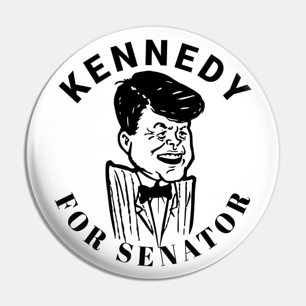 JFK Campaign Button John F Kennedy for Senator 1952 Pin by Yesteeyear