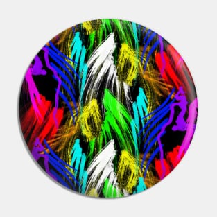 Watercolor splatter effect, neon colors Pin