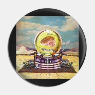 desert brain Pin