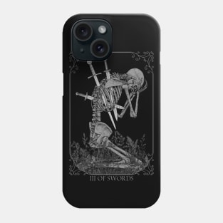 three of swords Phone Case