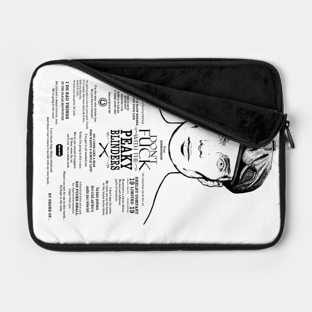 Peaky Blinders Tattoo Tom Shelby Peaky Blinders Laptop Case