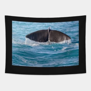 Whale Diving 2 Tapestry