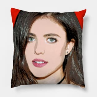 margaret qualley Pillow