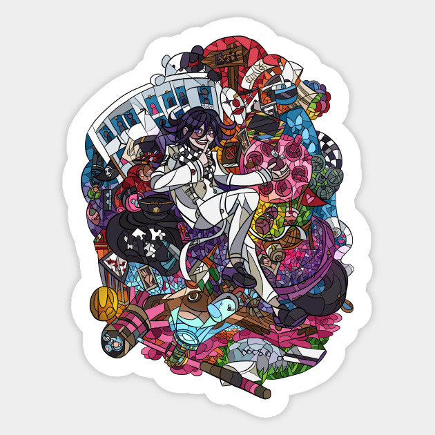 Wallpaper Or Was It A Lie Kokichi Ouma Sticker Teepublic Free HD