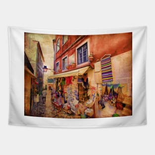 Sintra alley Tapestry