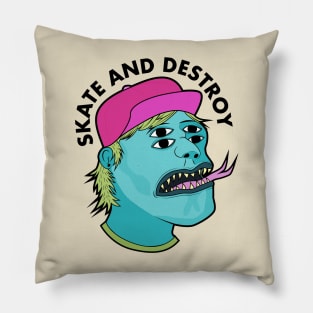 Skate & Destroy Pillow