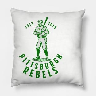 Historic Pittsburgh Rebels Baseball 1912 Pillow