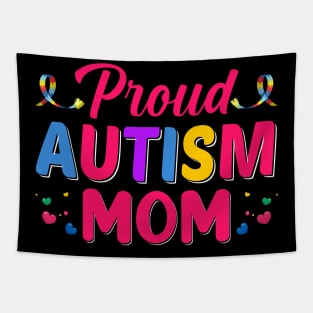 Proud Autism Mom Tapestry