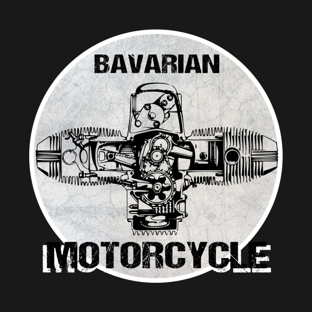 Bavarian Motorcycle BMW Boxermotor Germany by RosaLinde2803