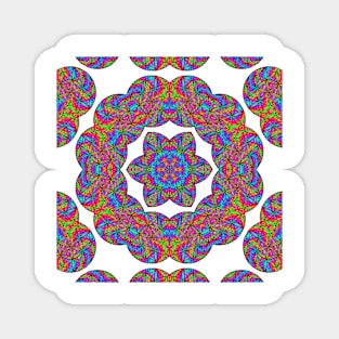 Sacred Geometric Mandala Magnet