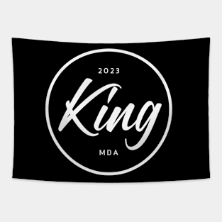 King Typography Vintage Retro Design Art Tapestry