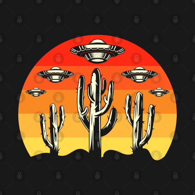 Aliens over Arizona by Kingdom Arts and Designs