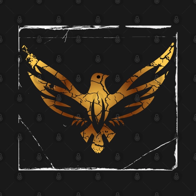 Eagle broken logo by TeeProDesigns