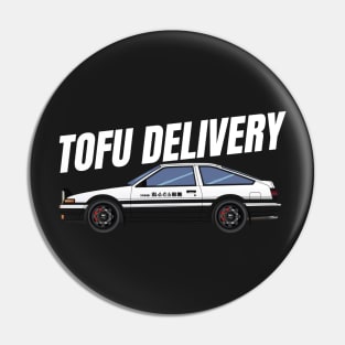 Tofu delivery Ae86 { initial D } Pin