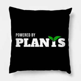 Powered by Plants Pillow