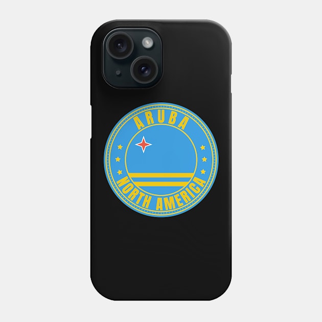 Aruba Phone Case by footballomatic