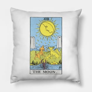 The Moon Tarot Pillow