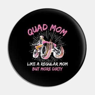 Quad Design for a Quad Mom Pin