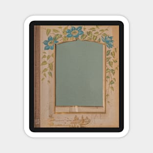 Vintage Photo Album  Template - Blank 1 Magnet