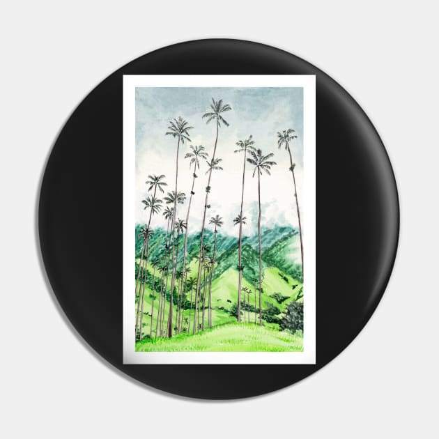 Cocora Valley, Colombia Pin by NorrskenArt