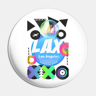 LAX Los Angeles airport code pop Pin