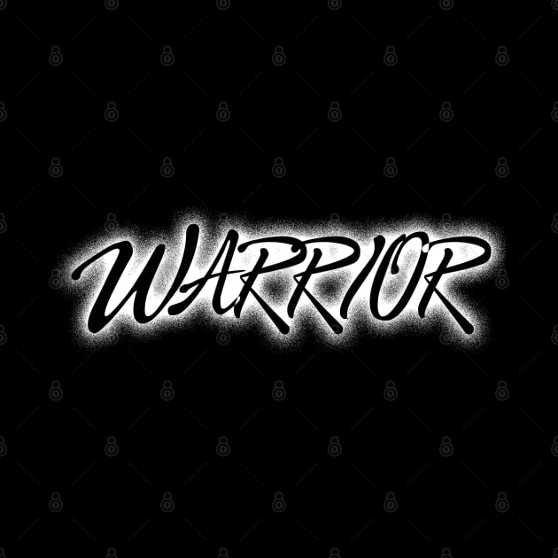 Warrior (Black Text) by tsterling