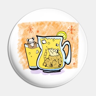 Possum Lemonade Pin