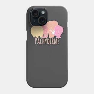 Protect Pachyderms - Pink Phone Case