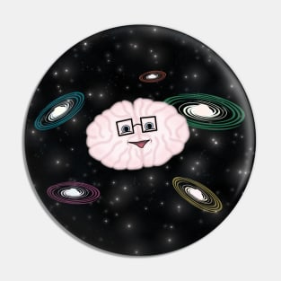 Galaxy Brain Pin