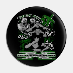 D-Generation X Suck It Pin