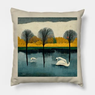 Swans Pillow