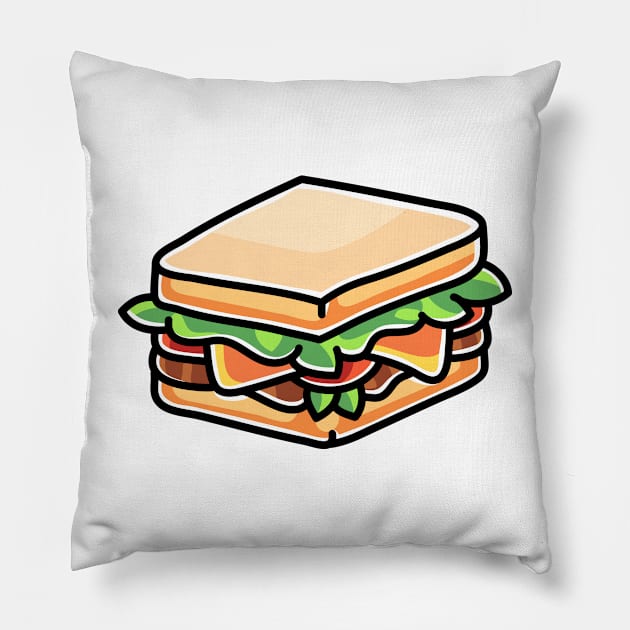 Sandwich Pillow by rhmnabdlrzk