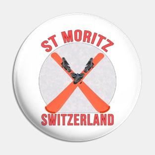 St Moritz, Switzerland Pin