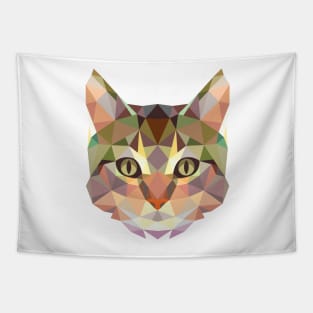 Fractal Kitty Cat Tapestry