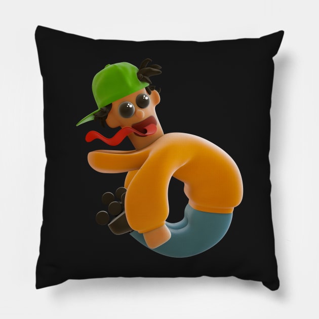 Blader 3d Pillow by HenrisKas