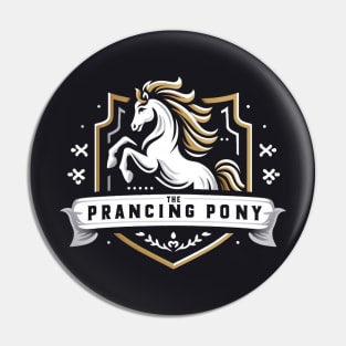 The Prancing Pony - Logo - Fantasy Pin