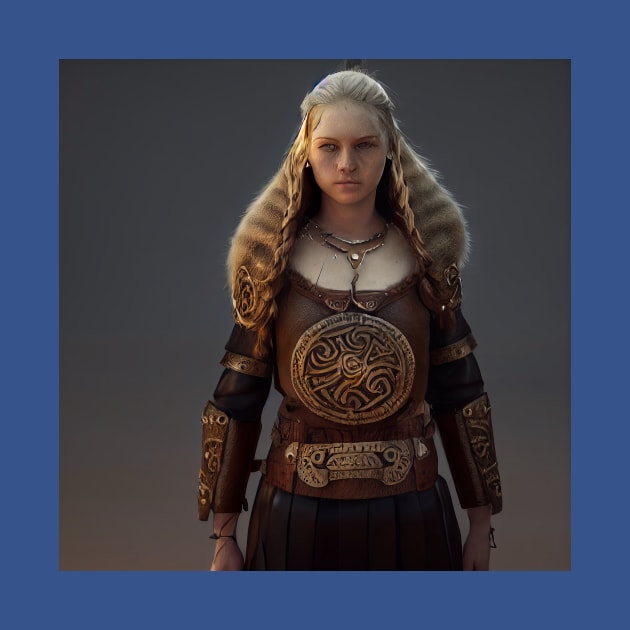 Viking Shield Maiden by Grassroots Green