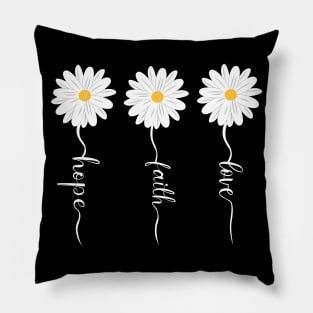 Faith Hope Love Pillow