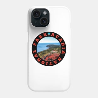 Acadia National Park circle Phone Case