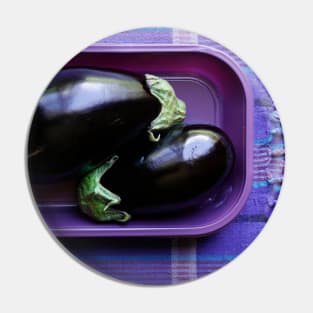 Purple Aubergine Pin