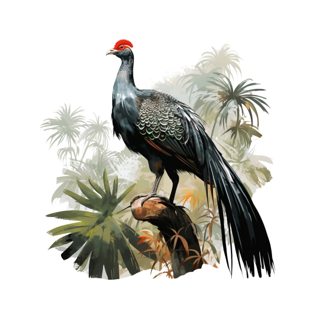 Horned Guan by zooleisurelife