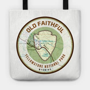 Yellowstone Souvenir Map - Old Faithful Tote