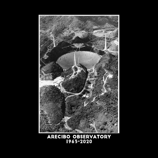 Arecibo Observatory by BigOrangeShirtShop